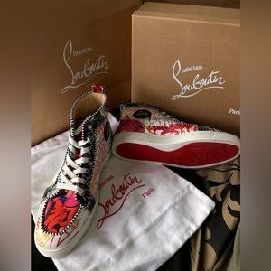 Authentic Christian Louboutin mens sneaker Rantus Orlato